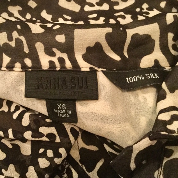 ANNA SUI 💯% silk dress. Immaculate condition - Picture 6 of 6